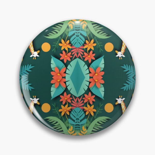 Item preview, dibujos de la selva con jirafa designed and sold by Wilfried van Dokkumburg.
