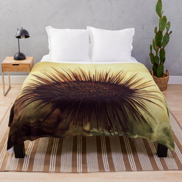 Sea Urchin Throw Blanket