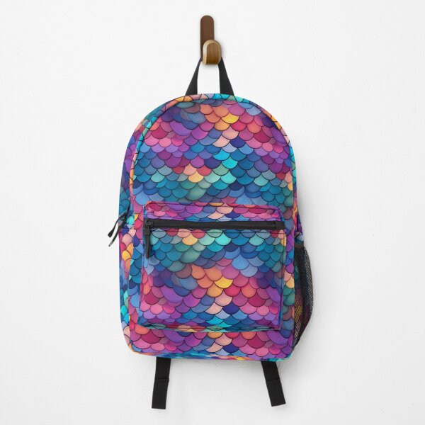 Artikelvorschau, Colorful Fish Scales Pattern entworfen und verkauft von Digital Dreamtales.
