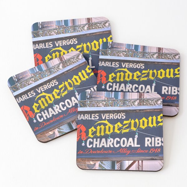 Item preview, Charles Vergos Rendezvous Charcoal Ribs In Downtown Alley Since 1948 designed and sold by LisaWootenPhoto.