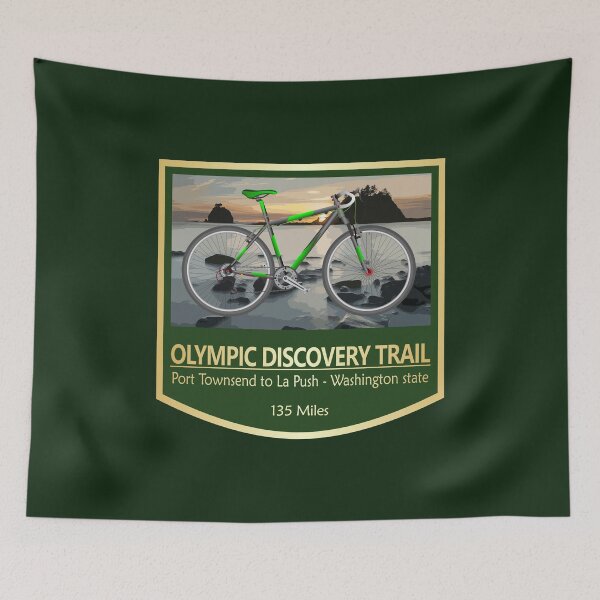 Item preview, Olympic Discovery Trail (bike2) designed and sold by curranmorgan.