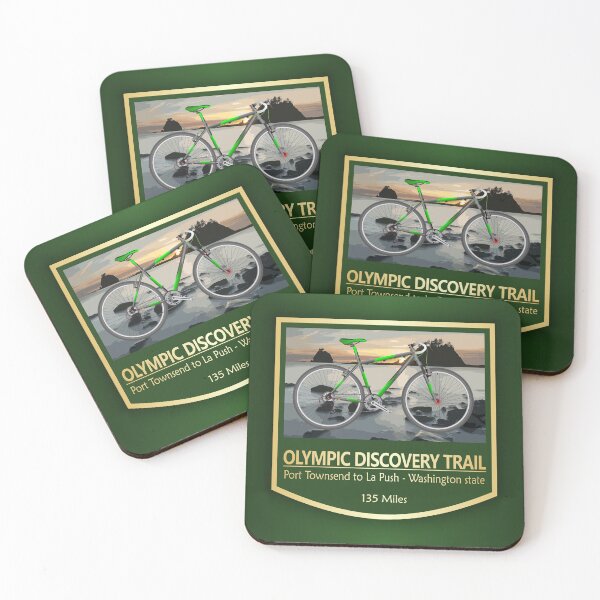 Item preview, Olympic Discovery Trail (bike2) designed and sold by curranmorgan.