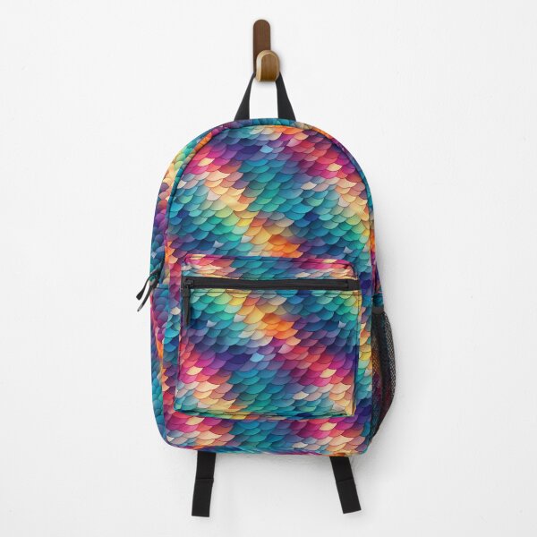 Artikelvorschau, Colorful Fish Scales Pattern entworfen und verkauft von Digital Dreamtales.