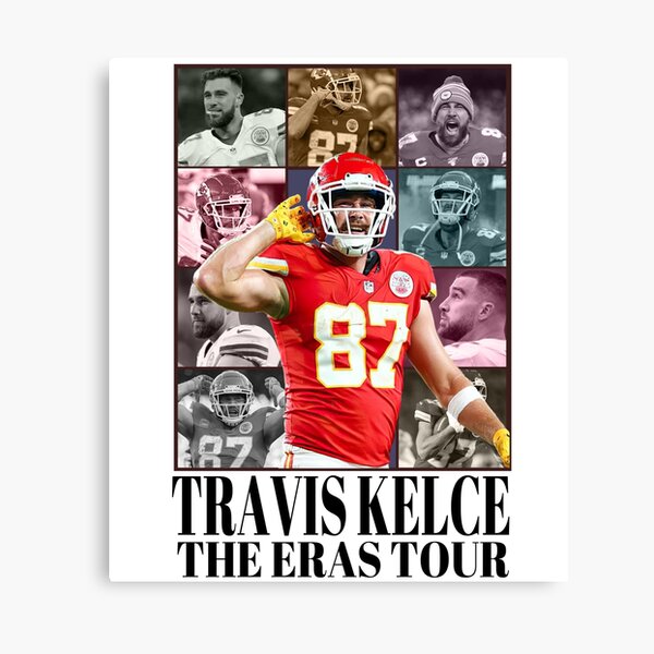 Kansas City in my heart Chiefs Football Fan cute Leopard Pattern football  Season | Poster