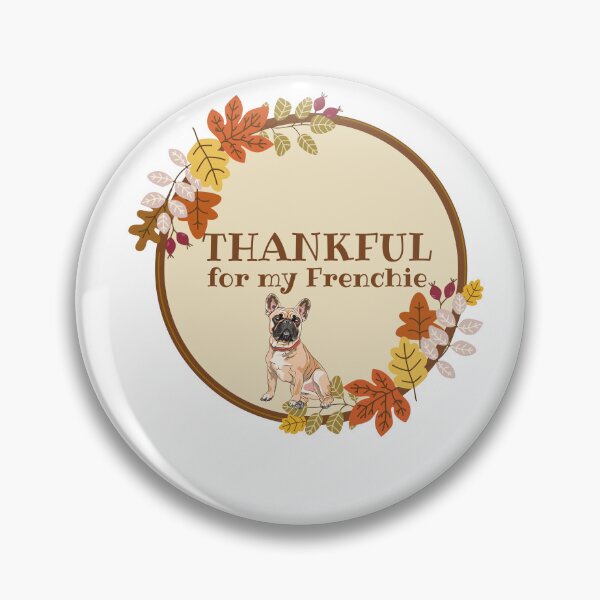 Item preview, Thanksgiving Frenchie T shirt Design for thankful French bulldog owners and parents. designed and sold by ItalianBoogers.