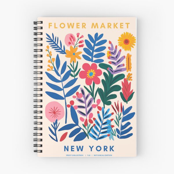 Item preview, Flower market, New York, Colorful retro print, Cottagecore decor, Aesthetic poster, Floral art, Abstract flowers, Henri Matisse designed and sold by KosiBosi.