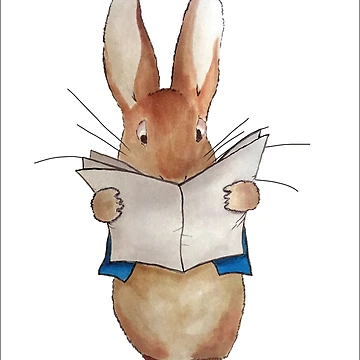 Artwork thumbnail, Peter Rabbit - Ink by sammich96