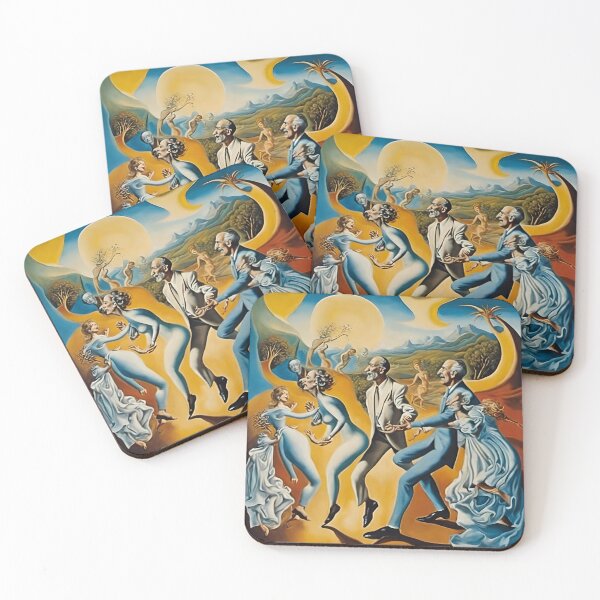 Item preview, Exploring the Surreal World of Abstract People Dancing designed and sold by artmanikin.