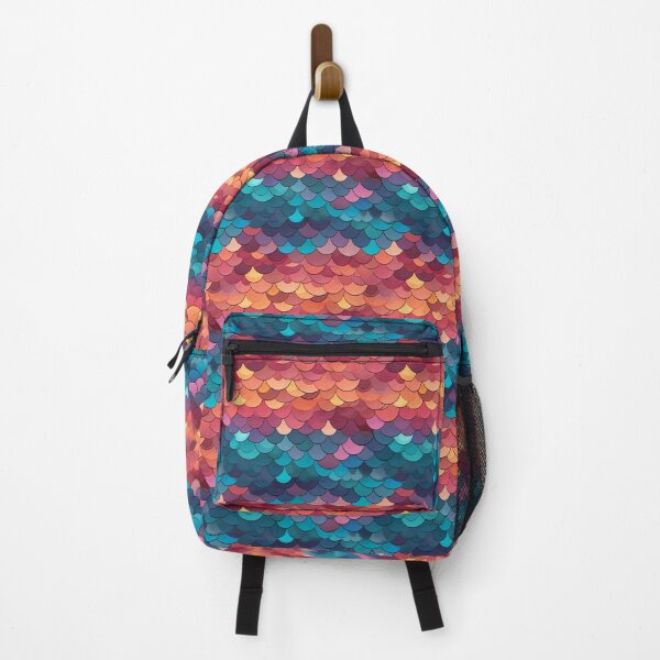Artikelvorschau, Colorful Fish Scales Pattern entworfen und verkauft von Digital Dreamtales.