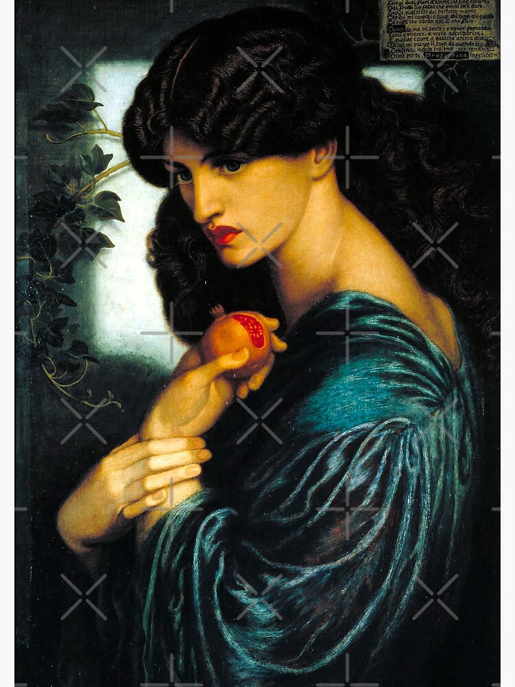 他人発送×Dante Gabriel Rossetti 【Proserpina】 Proserpine (Rossetti) - Wikipedia
