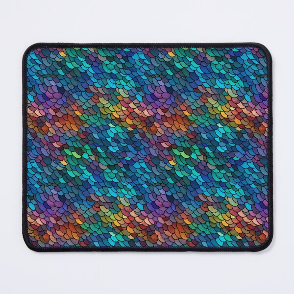 Artikelvorschau, Colorful Fish Scales Pattern entworfen und verkauft von Digital Dreamtales.