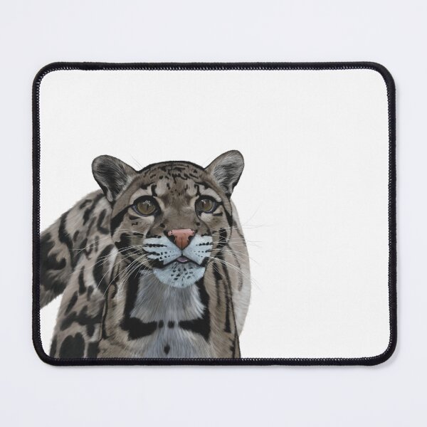 Item preview, Clouded Leopard Portrait designed and sold by dinnydaynaart.