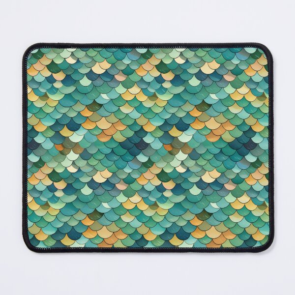 Artikelvorschau, Colorful Fish Scales Pattern entworfen und verkauft von Digital Dreamtales.