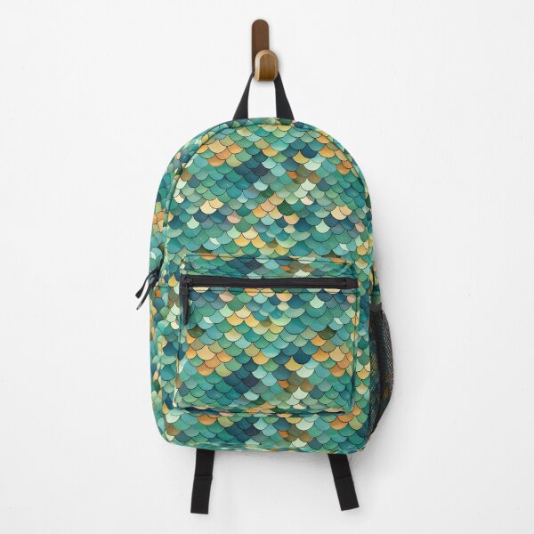 Artikelvorschau, Colorful Fish Scales Pattern entworfen und verkauft von Digital Dreamtales.