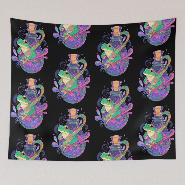 Item preview, Magical Frog Potion- Trippy designed and sold by octoboobs.