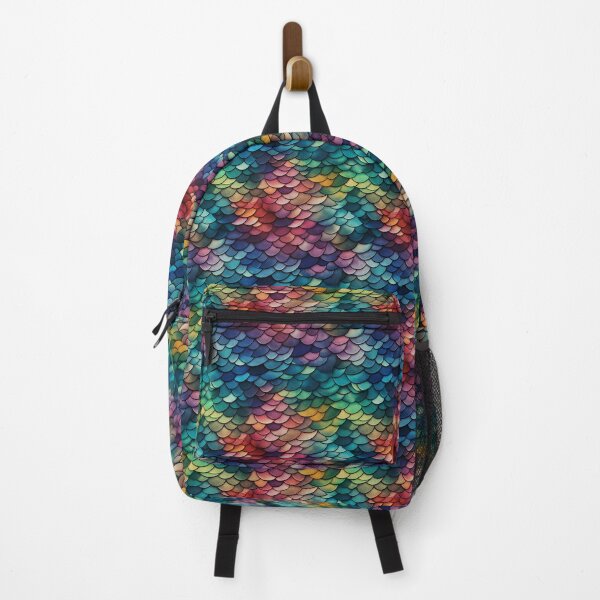 Artikelvorschau, Colorful Fish Scales Pattern entworfen und verkauft von Digital Dreamtales.