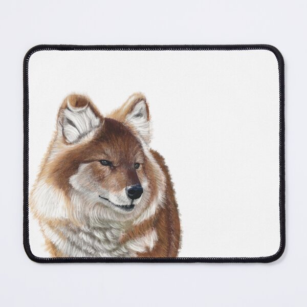 Item preview, Winter Dhole Portrait  designed and sold by dinnydaynaart.