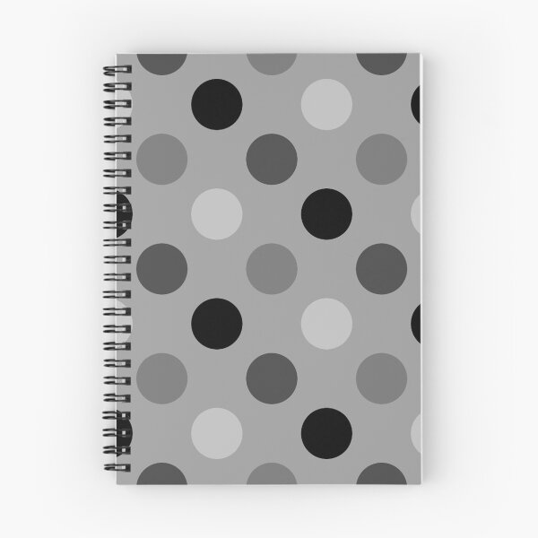 Item preview, gray circle dot pattern designed and sold by NAGNE.