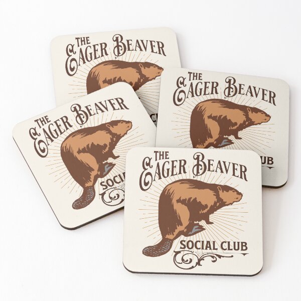 Artikelvorschau, Der Eager Beaver Social Club entworfen und verkauft von ShantyShawn.