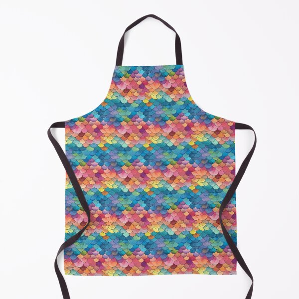 Artikelvorschau, Colorful Fish Scales Pattern entworfen und verkauft von Digital Dreamtales.