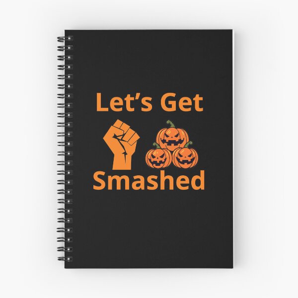 Item preview, Let's Get Smashed Pumpkin designed and sold by Mirmura.