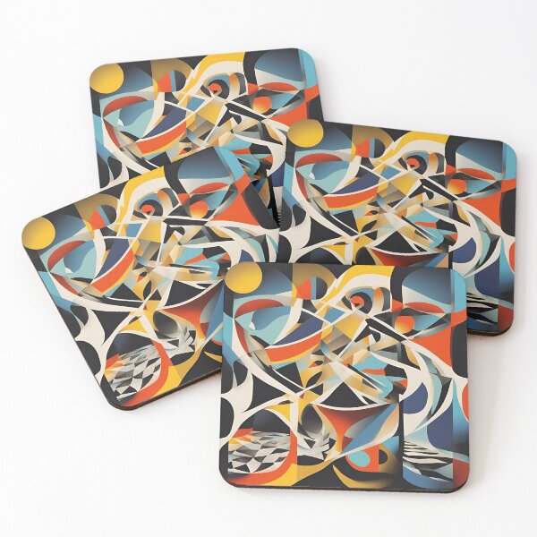 Item preview, The Intersection of Pop Art and Abstract Art designed and sold by artmanikin.
