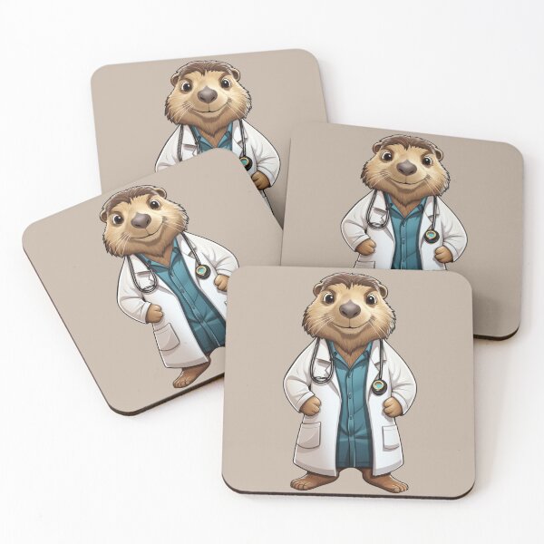 Item preview, Eager Beaver Doctor  designed and sold by AnnDard.