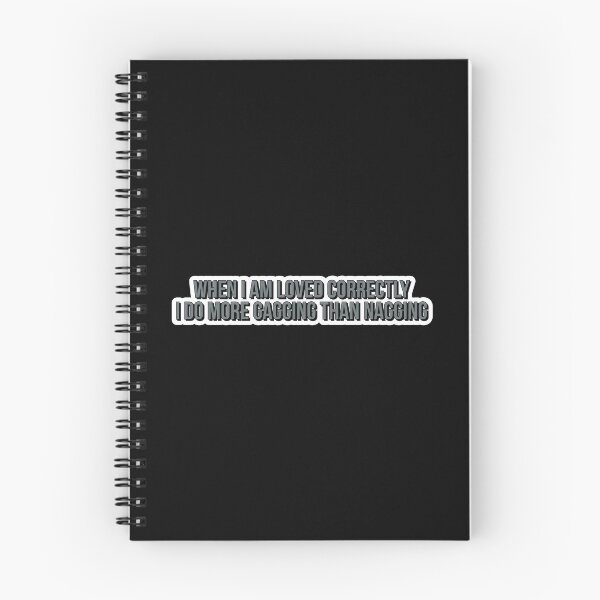 Item preview, When i am loved correctly i do more gagging than nagging  designed and sold by Laura-stbr.
