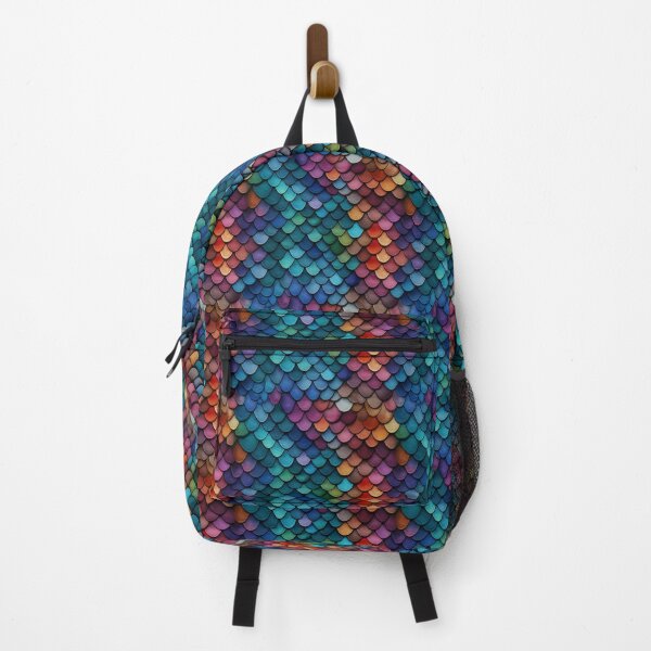 Artikelvorschau, Colorful Fish Scales Pattern entworfen und verkauft von Digital Dreamtales.