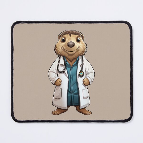 Item preview, Eager Beaver Doctor designed and sold by AnnDard.