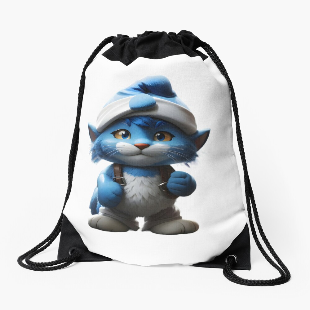 Cute Little Smurf Cat Poster for Sale by sklstore