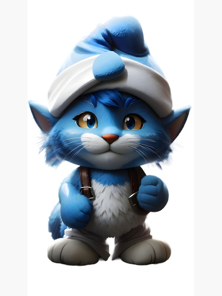 Smurf cat by teacupiiArt on DeviantArt