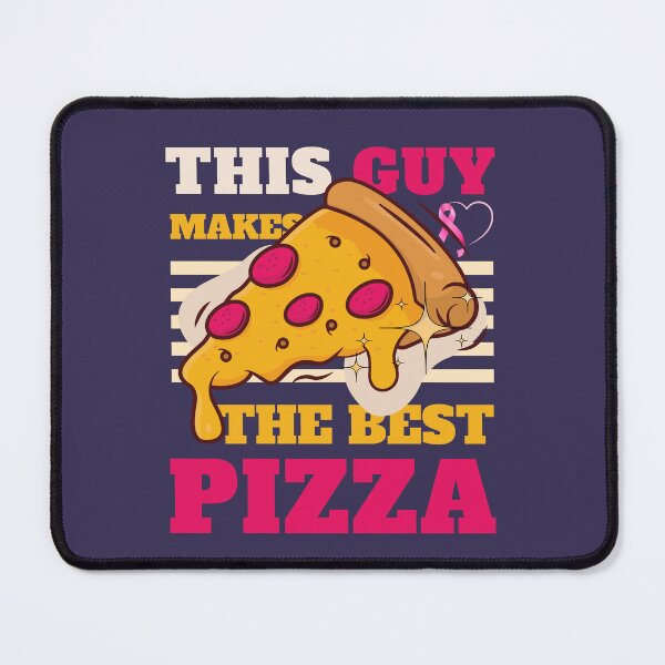 Item preview, Pink Pizza Maker Women Funny Guy Makes Best Pizza Breast Cancer Awareness designed and sold by LittleZea.