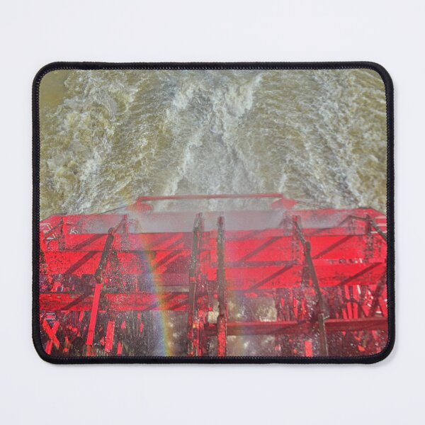 Item preview, A Rainbow And Paddle Wheel American Queen Steamboat designed and sold by LisaWootenPhoto.