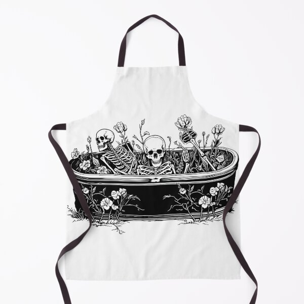 Item preview, Skeletons in the floral coffin designed and sold by Anbe_design.