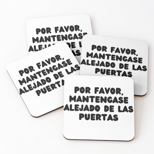 Item preview, Por Favor Mantengase Alejado De Las Puertas designed and sold by OscarAndOphelia.