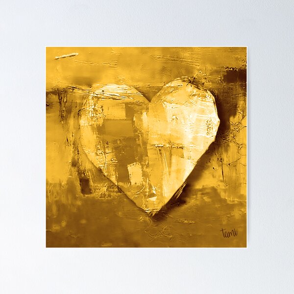 Item preview, Heart in yellow - big series (9) designed and sold by a3-studio.