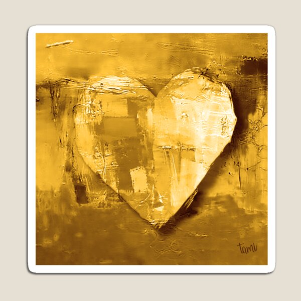 Item preview, Corazón en amarillo - serie grande (9) designed and sold by a3-studio.