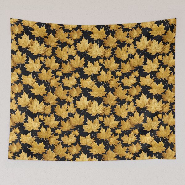Item preview, golden maple leaves designed and sold by TFrequencyStore.