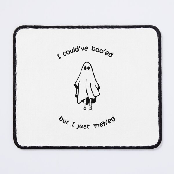Item preview, I could've boo'ed but I just 'meh'ed (black) designed and sold by madebyaimee.