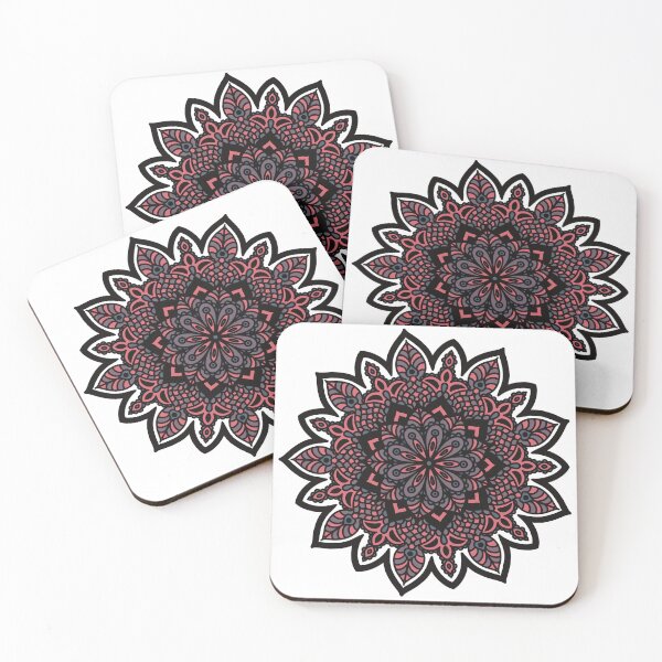 Item preview, Strawberry Wine Mandala designed and sold by JoelmaQ.