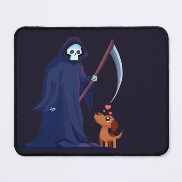 Item preview, Grim Reaper and His Best Pal designed and sold by RottenAppleShop.