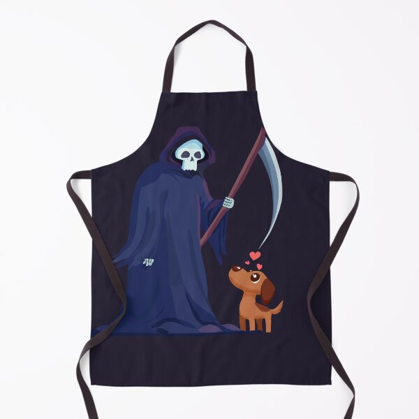 Item preview, Grim Reaper and His Best Pal designed and sold by RottenAppleShop.