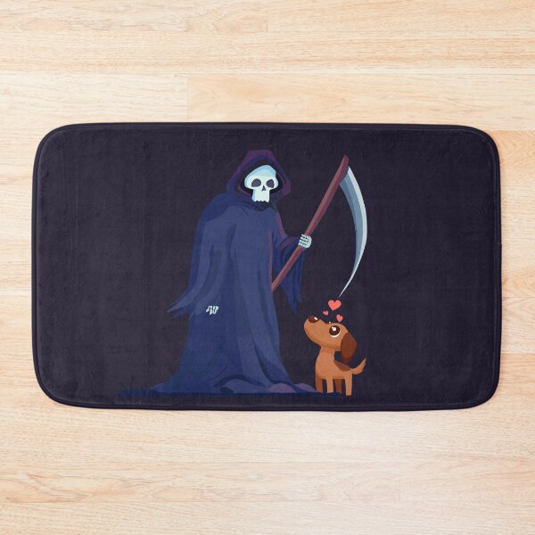 Item preview, Grim Reaper and His Best Pal designed and sold by RottenAppleShop.