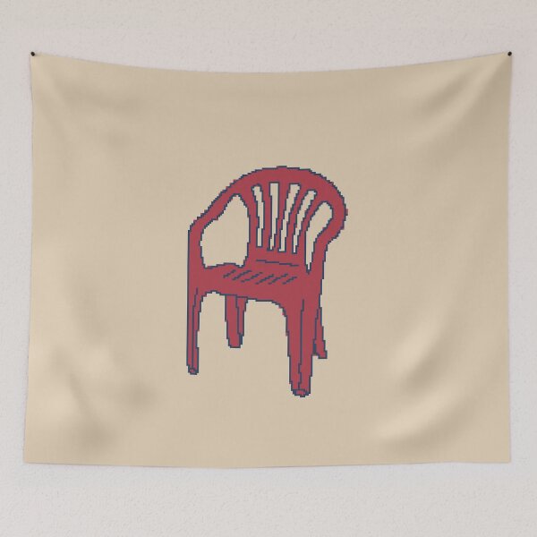 Item preview, Plastic Lawn Chair - 8bit Pixel Art designed and sold by pxlboy.