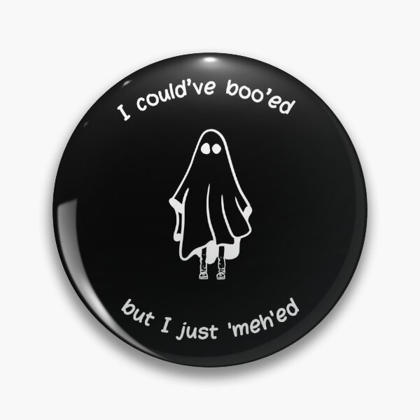 Item preview, I could've boo'ed but I just 'meh'ed (white) designed and sold by madebyaimee.