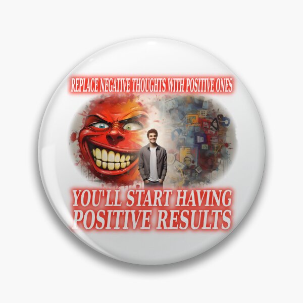 Item preview, Negative Positive Thoughts designed and sold by ThisThatThing.