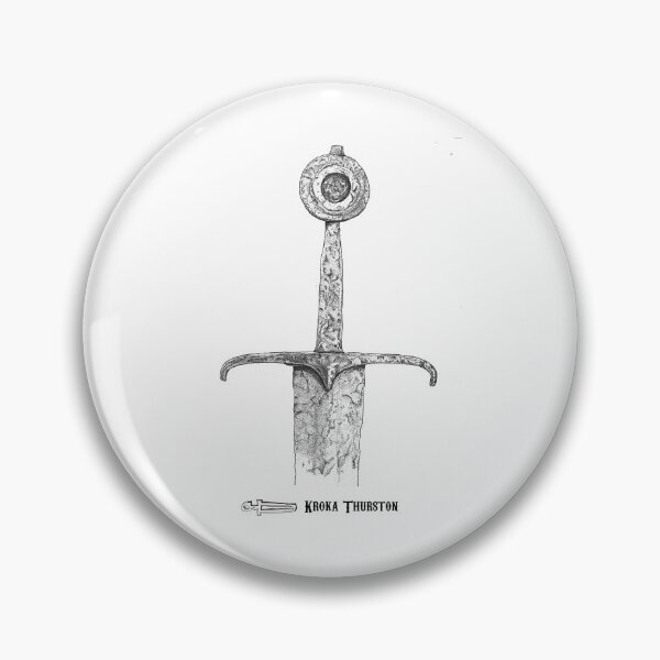 Item preview, A hand drawn sword hilt. designed and sold by Kroka-Thurston.