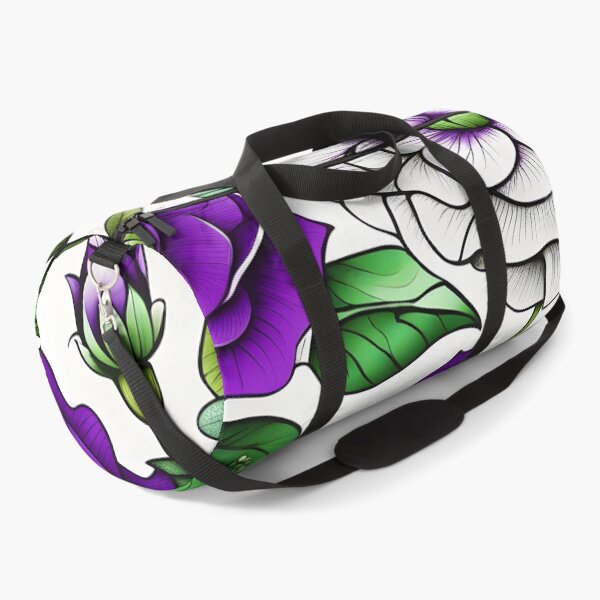 Item preview, Suffragette Colours Floral designed and sold by Tau Tia L Douglass.