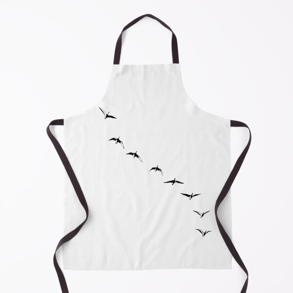 Item preview, Simple Bird Silhouettes Flying designed and sold by -letty-pretzel-.
